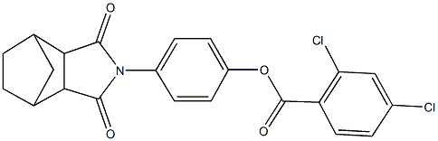 488730-29-6 4-(3,5-dioxo-4-azatricyclo[5.2.1.0~2,6~]dec-4-yl)phenyl 2,4-dichlorobenzoate