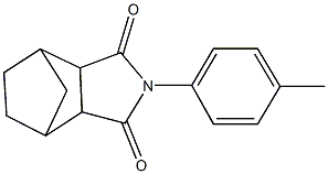 4-(4-methylphenyl)-4-azatricyclo[5.2.1.0~2,6~]decane-3,5-dione Structure