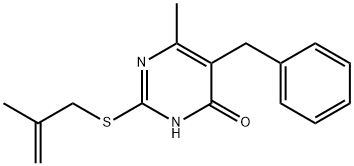 488796-95-8 5-benzyl-6-methyl-2-[(2-methyl-2-propenyl)sulfanyl]-4(3H)-pyrimidinone