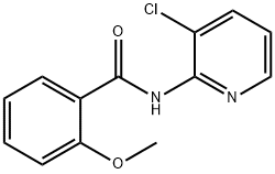 N-(3-chloro-2-pyridinyl)-2-methoxybenzamide Structure