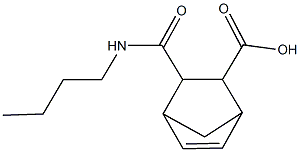 3-[(butylamino)carbonyl]bicyclo[2.2.1]hept-5-ene-2-carboxylic acid,489409-63-4,结构式