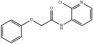 N-(2-chloro-3-pyridinyl)-2-phenoxyacetamide Structure