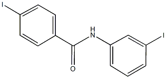 4-iodo-N-(3-iodophenyl)benzamide Structure