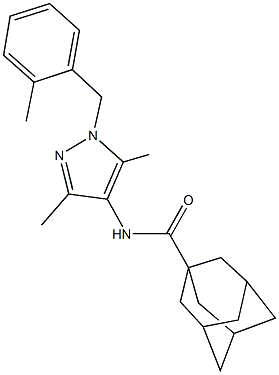 490014-31-8 N-[3,5-dimethyl-1-(2-methylbenzyl)-1H-pyrazol-4-yl]-1-adamantanecarboxamide