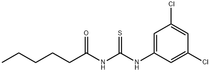 490015-73-1 N-(3,5-dichlorophenyl)-N'-hexanoylthiourea