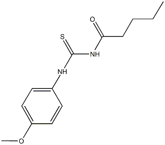 490016-01-8 N-(4-methoxyphenyl)-N'-pentanoylthiourea