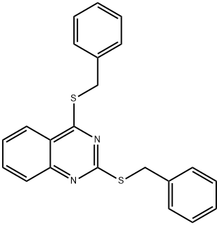 2,4-bis(benzylsulfanyl)quinazoline|