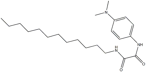 N~1~-[4-(dimethylamino)phenyl]-N~2~-dodecylethanediamide,491597-55-8,结构式