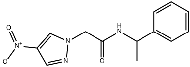 491831-04-0 2-{4-nitro-1H-pyrazol-1-yl}-N-(1-phenylethyl)acetamide