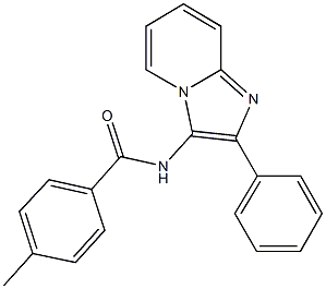 4-methyl-N-(2-phenylimidazo[1,2-a]pyridin-3-yl)benzamide|
