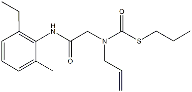 S-propyl ne Struktur