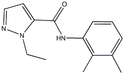 N-(2,3-dimethylphenyl)-1-ethyl-1H-pyrazole-5-carboxamide Structure