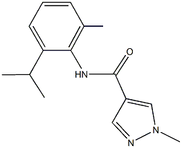 N-(2-isopropyl-6-methylphenyl)-1-methyl-1H-pyrazole-4-carboxamide|