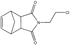 4-(2-chloroethyl)-4-azatricyclo[5.2.1.0~2,6~]dec-8-ene-3,5-dione Structure
