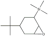 (4-tert-butyl-7-oxabicyclo[4.1.0]hept-2-yl)(trimethyl)silane 化学構造式