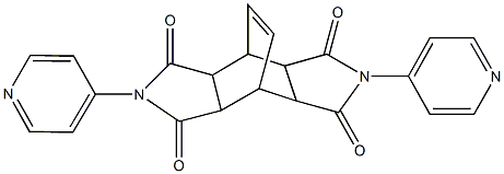 495384-29-7 4,10-di(4-pyridinyl)-4,10-diazatetracyclo[5.5.2.0~2,6~.0~8,12~]tetradec-13-ene-3,5,9,11-tetrone