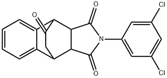 11-(3,5-dichlorophenyl)-11-azatetracyclo[6.5.2.0~2,7~.0~9,13~]pentadeca-2,4,6-triene-10,12,14-trione Structure