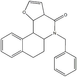 5-benzyl-5,5a,6,7,11b,11c-hexahydrobenzo[f]furo[3,2-c]quinolin-4(3aH)-one|