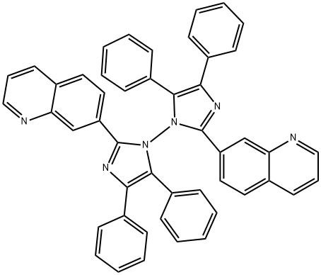 49573-19-5 1,1'-bis[4,5-diphenyl-2-(7-quinolinyl)-1H-imidazole]