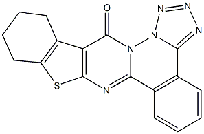 496021-93-3 10,11,12,13-tetrahydro-14H-[1]benzothieno[2',3':4,5]pyrimido[2,1-a]tetraazolo[1,5-c]phthalazin-14-one