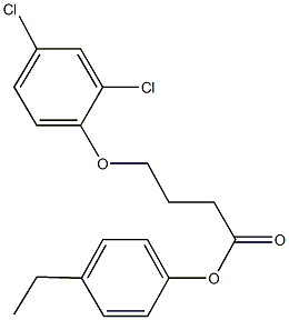 4-ethylphenyl 4-(2,4-dichlorophenoxy)butanoate|