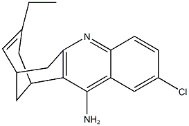 6-chloro-15-ethyl-10-azatetracyclo[11.3.1.0~2,11~.0~4,9~]heptadeca-2(11),3,5,7,9,14-hexaen-3-ylamine Structure