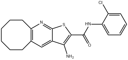 3-amino-N-(2-chlorophenyl)-5,6,7,8,9,10-hexahydrocycloocta[b]thieno[3,2-e]pyridine-2-carboxamide|