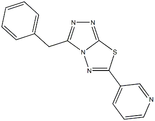 496842-88-7 3-benzyl-6-(3-pyridinyl)[1,2,4]triazolo[3,4-b][1,3,4]thiadiazole