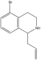 1-allyl-5-bromo-1,2,3,4-tetrahydroisoquinoline,496882-78-1,结构式