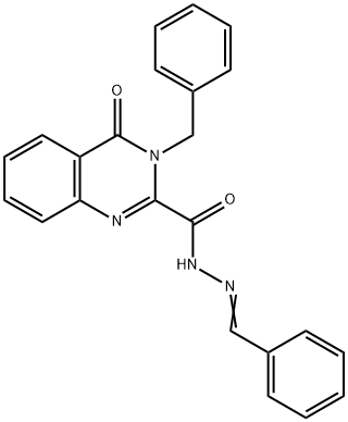 496950-33-5 3-benzyl-N'-benzylidene-4-oxo-3,4-dihydro-2-quinazolinecarbohydrazide