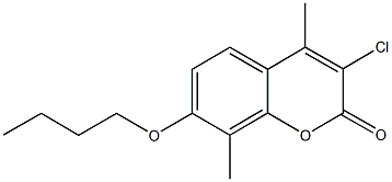 7-butoxy-3-chloro-4,8-dimethyl-2H-chromen-2-one|