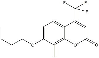 7-butoxy-8-methyl-4-(trifluoromethyl)-2H-chromen-2-one|