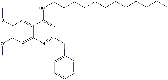 497062-48-3 2-benzyl-N-dodecyl-6,7-dimethoxy-4-quinazolinamine