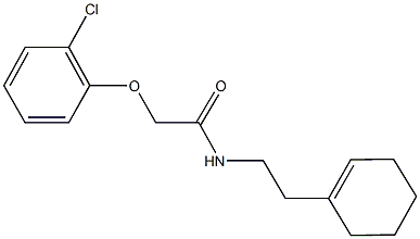 497087-27-1 2-(2-chlorophenoxy)-N-[2-(1-cyclohexen-1-yl)ethyl]acetamide