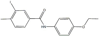 N-(4-ethoxyphenyl)-3-iodo-4-methylbenzamide Structure