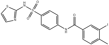 497089-83-5 3-iodo-4-methyl-N-{4-[(1,3-thiazol-2-ylamino)sulfonyl]phenyl}benzamide