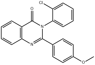 498538-44-6 3-(2-chlorophenyl)-2-(4-methoxyphenyl)-4(3H)-quinazolinone