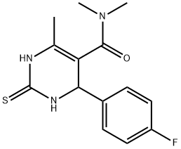 4-(4-fluorophenyl)-N,N,6-trimethyl-2-thioxo-1,2,3,4-tetrahydro-5-pyrimidinecarboxamide|