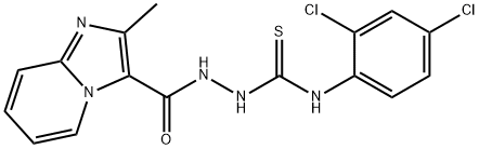 499140-62-4 N-(2,4-dichlorophenyl)-2-[(2-methylimidazo[1,2-a]pyridin-3-yl)carbonyl]hydrazinecarbothioamide