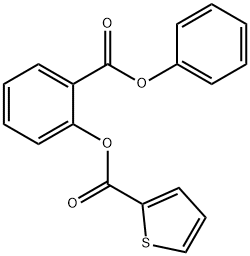 2-(phenoxycarbonyl)phenyl 2-thiophenecarboxylate,499141-60-5,结构式