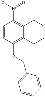 5-(benzyloxy)-8-nitro-1,2,3,4-tetrahydronaphthalene,499196-45-1,结构式