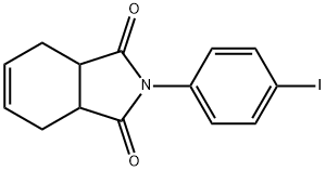 2-(4-iodophenyl)-3a,4,7,7a-tetrahydro-1H-isoindole-1,3(2H)-dione,499980-98-2,结构式