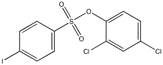 2,4-dichlorophenyl 4-iodobenzenesulfonate 化学構造式