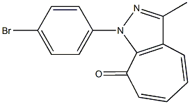 1-(4-bromophenyl)-3-methylcyclohepta[c]pyrazol-8(1H)-one|