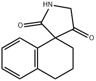 1',2',3',4'-tetrahydrospiro[pyrrolidine-3,1'-naphthalene]-2,4-dione Structure