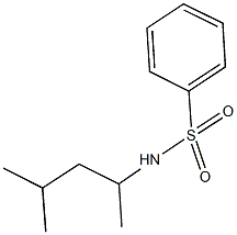 500540-80-7 N-(1,3-dimethylbutyl)benzenesulfonamide