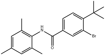 3-bromo-4-tert-butyl-N-mesitylbenzamide,501107-33-1,结构式
