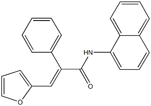 3-(2-furyl)-N-(1-naphthyl)-2-phenylacrylamide|