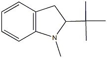 2-tert-butyl-1-methylindoline Structure