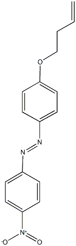 1-[4-(3-butenyloxy)phenyl]-2-{4-nitrophenyl}diazene Structure